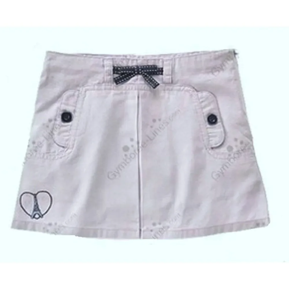 NEW Gymboree Girl Skirt 8 9 10 Petite Mademoiselle lavender Eiffel Tower France